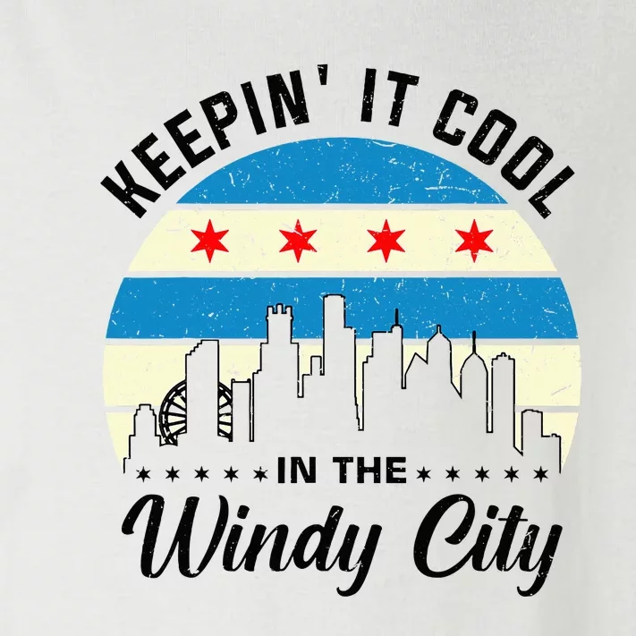 Unique Chicago Skyline Windy City 312 Toddler Long Sleeve Shirt