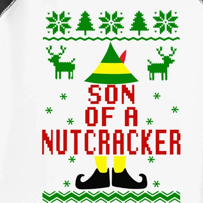 Ugly Christmas Sweater Son Of A Nutcracker Infant Baby Jersey Bodysuit