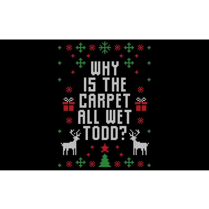 Ugly Christmas Sweater Bumper Sticker