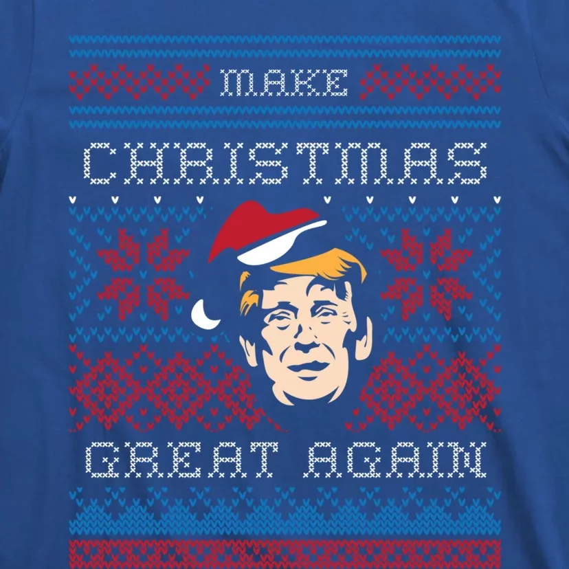 Ugly Christmas Trump Make Christmas Great Again Cool Gift T-Shirt