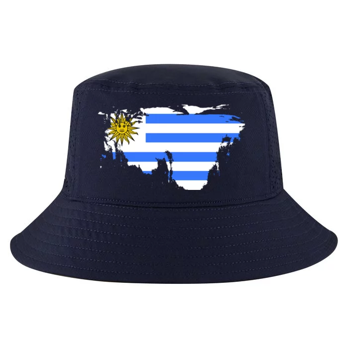 Uruguay Country Cool Comfort Performance Bucket Hat