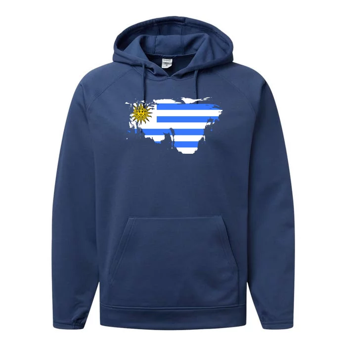 Uruguay Country Performance Fleece Hoodie