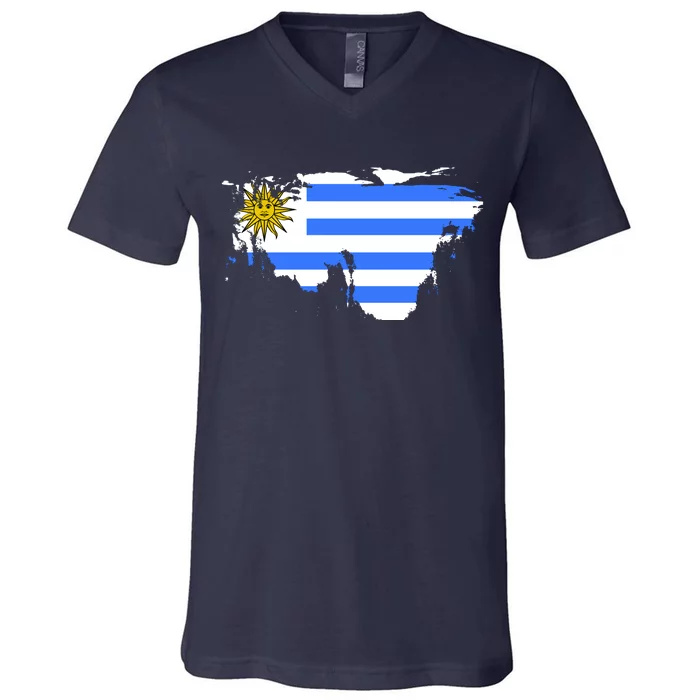 Uruguay Country V-Neck T-Shirt