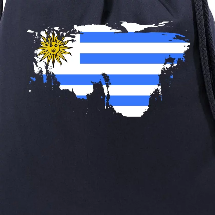 Uruguay Country Drawstring Bag