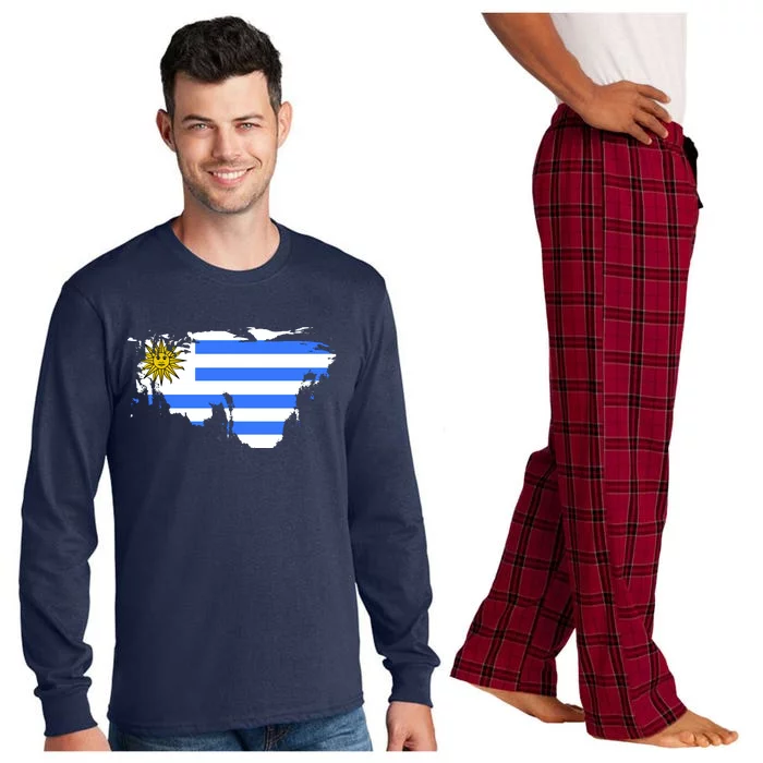 Uruguay Country Long Sleeve Pajama Set