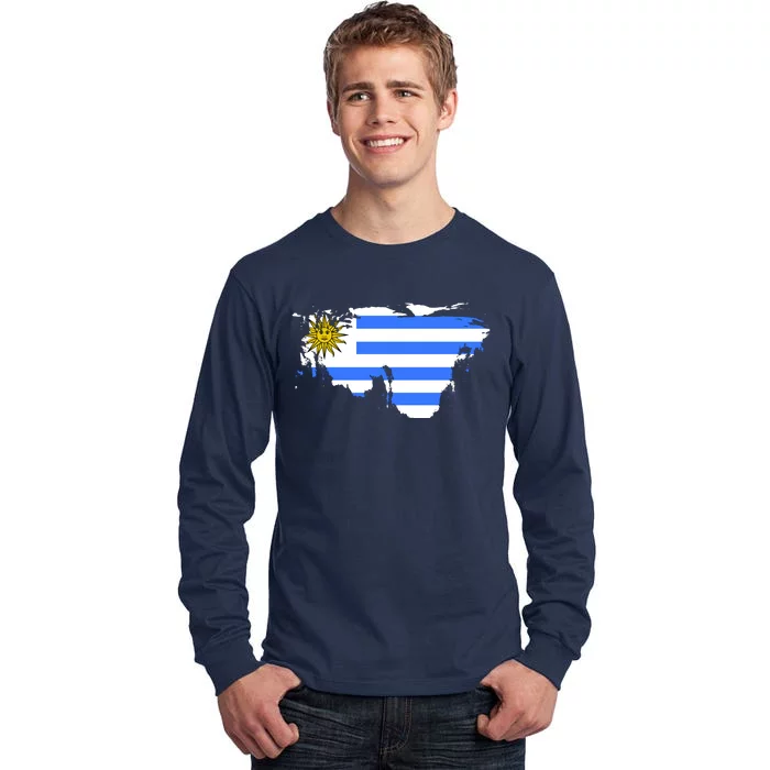 Uruguay Country Tall Long Sleeve T-Shirt