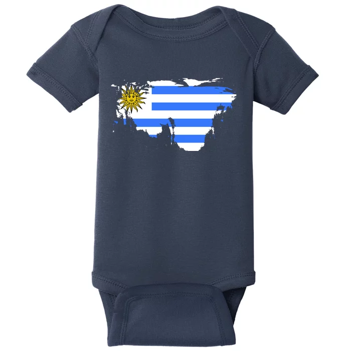 Uruguay Country Baby Bodysuit