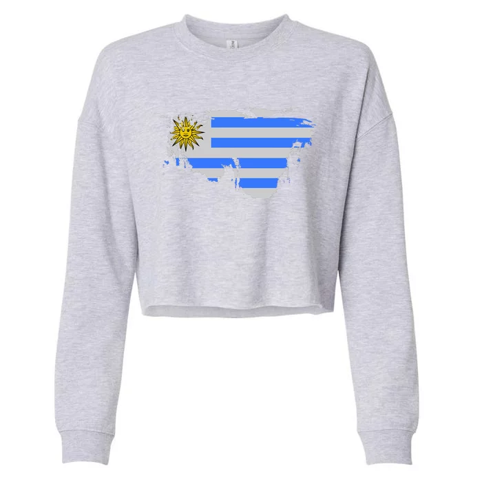 Uruguay Country Cropped Pullover Crew