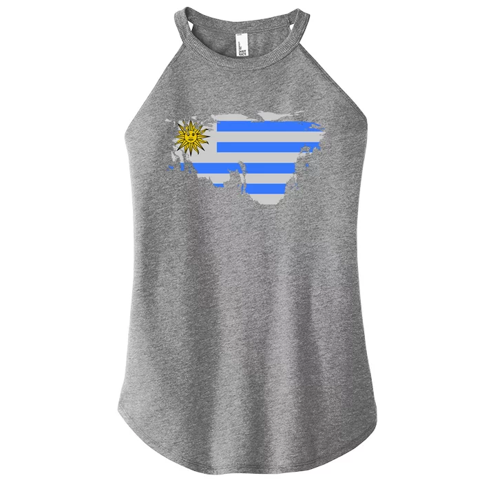 Uruguay Country Women’s Perfect Tri Rocker Tank