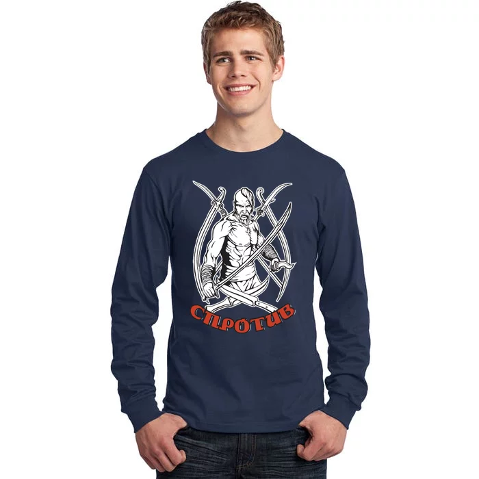 Ukrainian Cossack Tall Long Sleeve T-Shirt