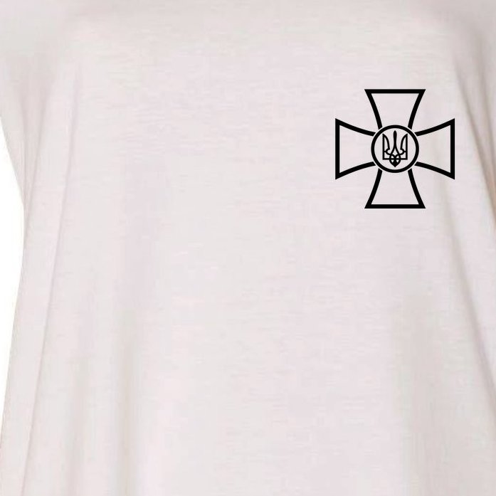 Ukrainian Cross Ukraine Volodymyr Zelenskyy Military Army Women's Plus Size T-Shirt