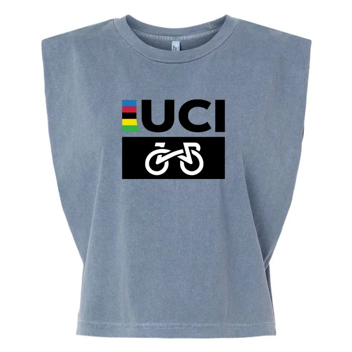 Uci Cycling Garment-Dyed Women's Muscle Tee