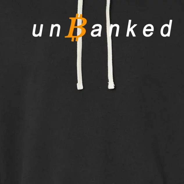 Unbanked Crypto Garment-Dyed Fleece Hoodie