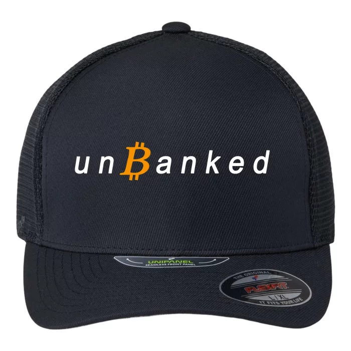 Unbanked Crypto Flexfit Unipanel Trucker Cap