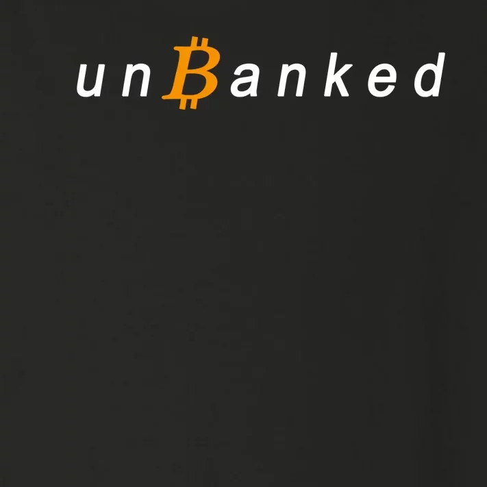 Unbanked Crypto Toddler Long Sleeve Shirt