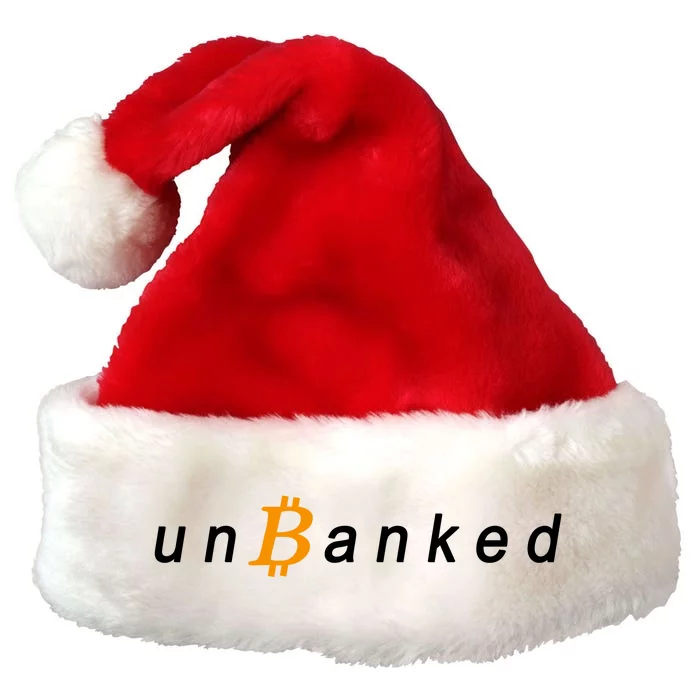 Unbanked Crypto Premium Christmas Santa Hat