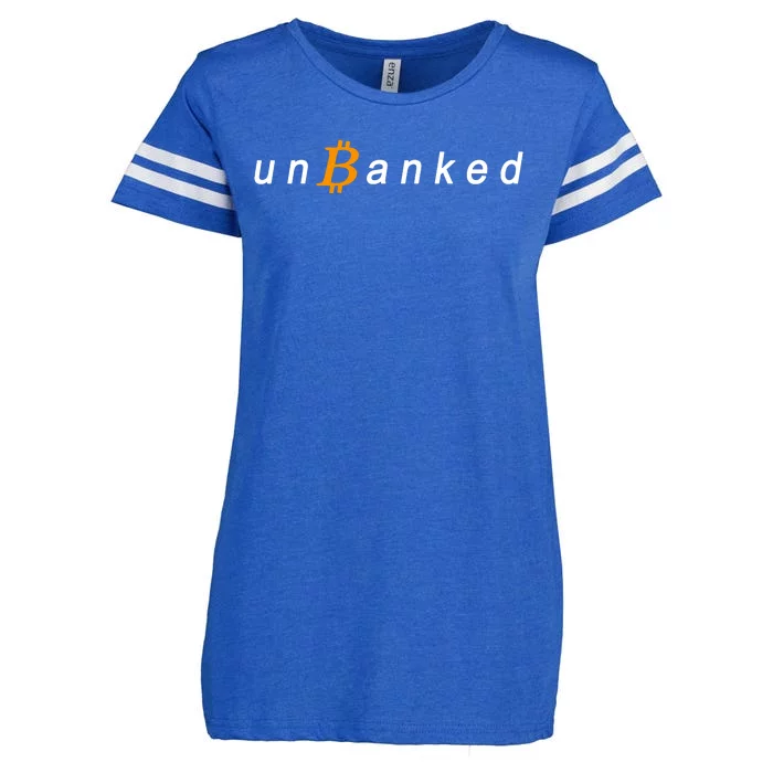 Unbanked Crypto Enza Ladies Jersey Football T-Shirt