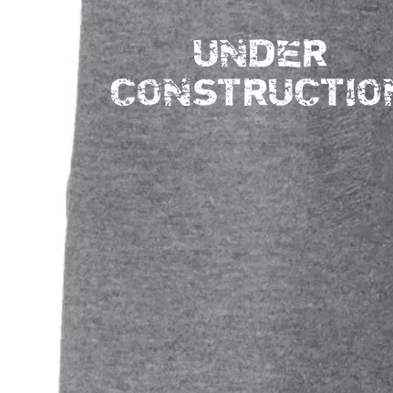 Under Construction Doggie 3-End Fleece Hoodie