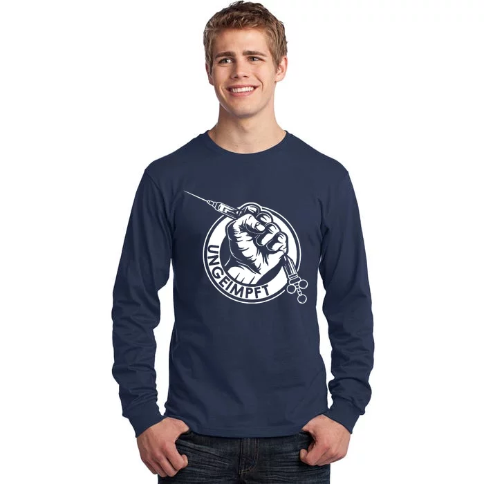 Ungeimpft Corona Vaccination Tall Long Sleeve T-Shirt