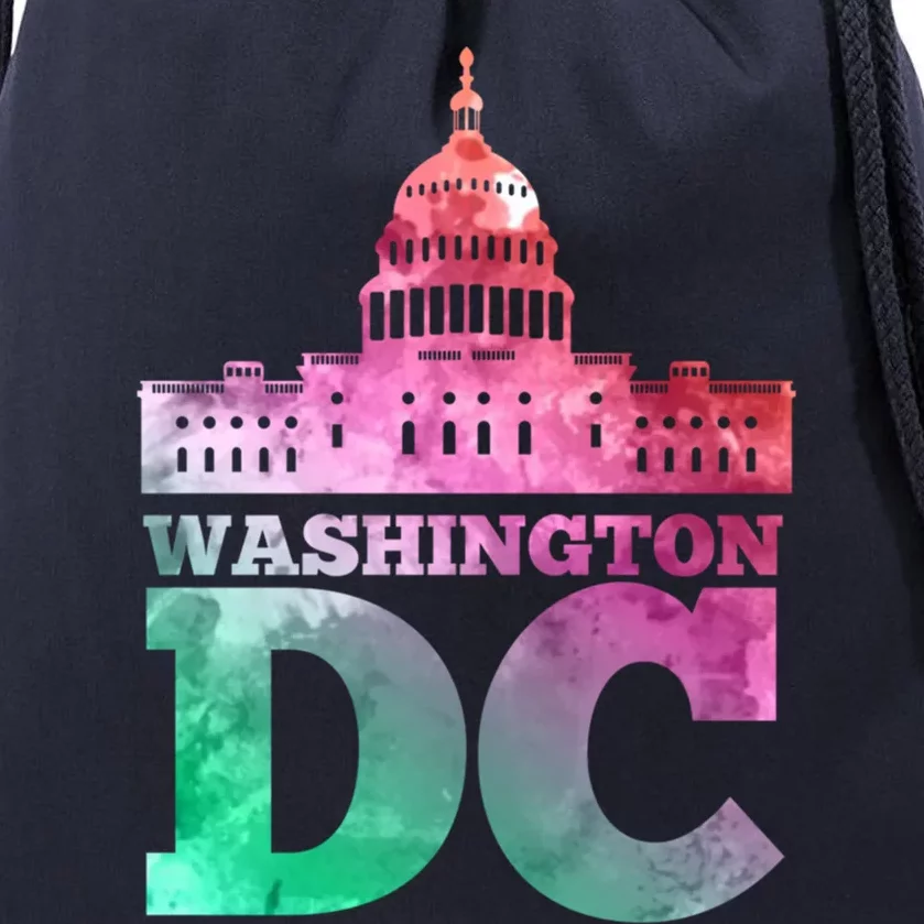 Usa Capital Washington Dc Capitol Hill Souvenir Cool Gift Drawstring Bag