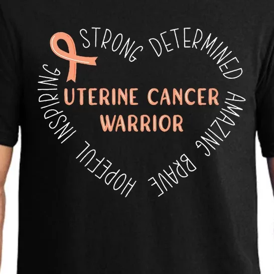 Uterine Cancer Warrior Pajama Set