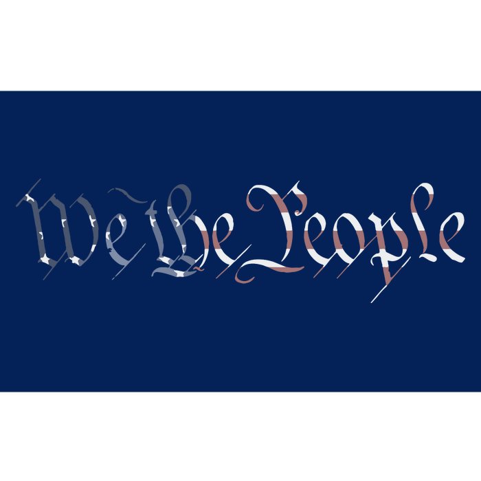 US Constitution We The People American Flag Liberty Gift Bumper Sticker