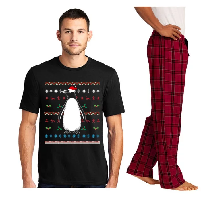 Ugly Christmas Zoo Animal Lover Merry Xmas Antarctic Penguin Great Gift Pajama Set