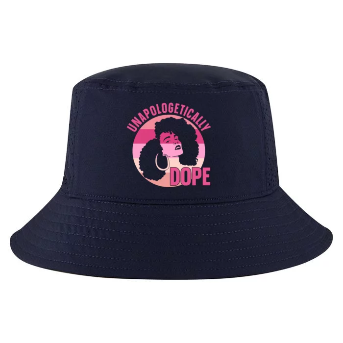 Unapologetically Dope Afro African American Black Gift Cool Comfort Performance Bucket Hat