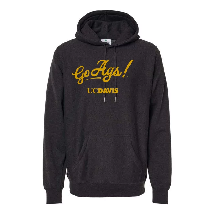 UC Davis Aggies Go Ags Premium Hoodie