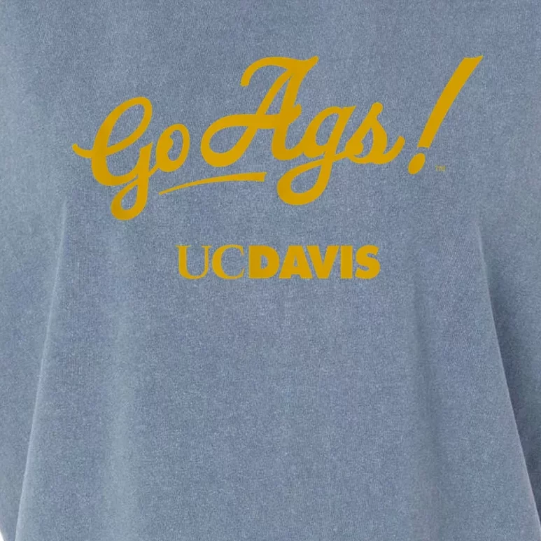 UC Davis Aggies Go Ags Garment-Dyed Women's Muscle Tee