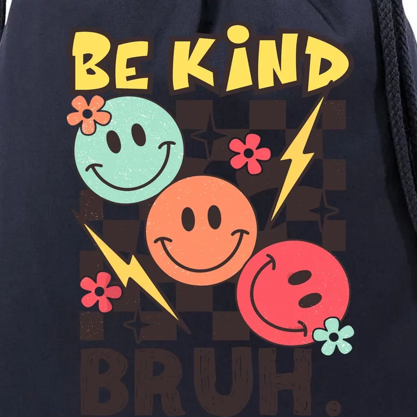 Unity Day Anti Bullying Awareness Kindness Be Kind Bruh Drawstring Bag