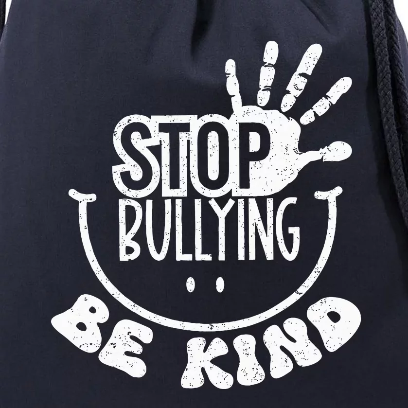 Unity Day Anti Bullying Be Kind Orange End Bullying Drawstring Bag