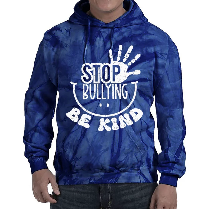 Unity Day Anti Bullying Be Kind Orange End Bullying Tie Dye Hoodie