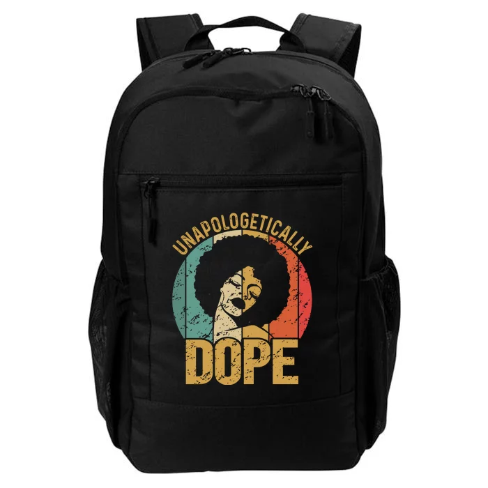 Unapologetically Dope Black Pride Melanin African American Daily Commute Backpack