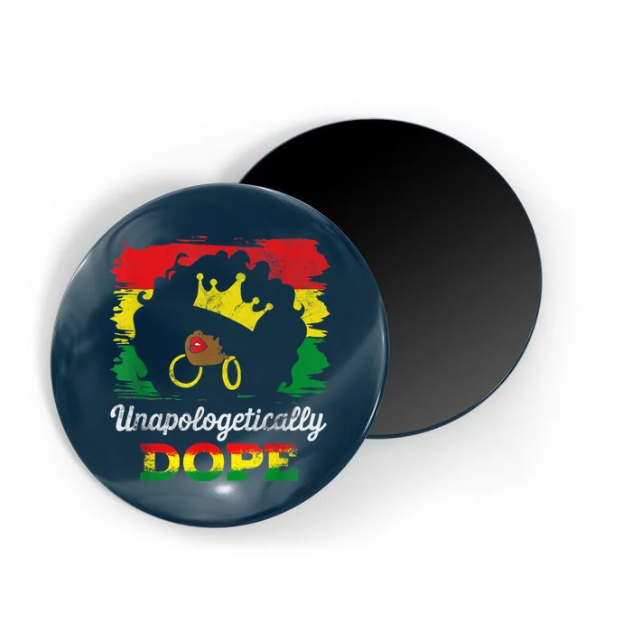 Unapologetically Dope Black History Month African American Magnet