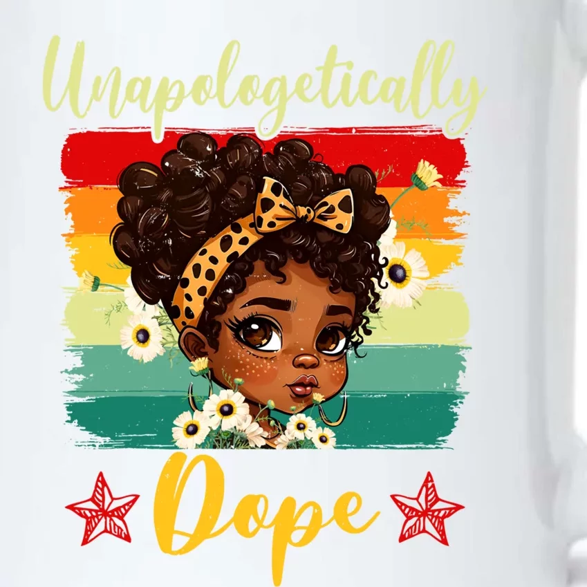 Unapologetically Dope Black History Afro Juneteenth Great Gift Black Color Changing Mug