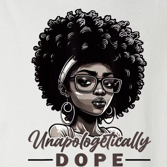 Unapologetically Dope Black History Month African American Toddler Long Sleeve Shirt