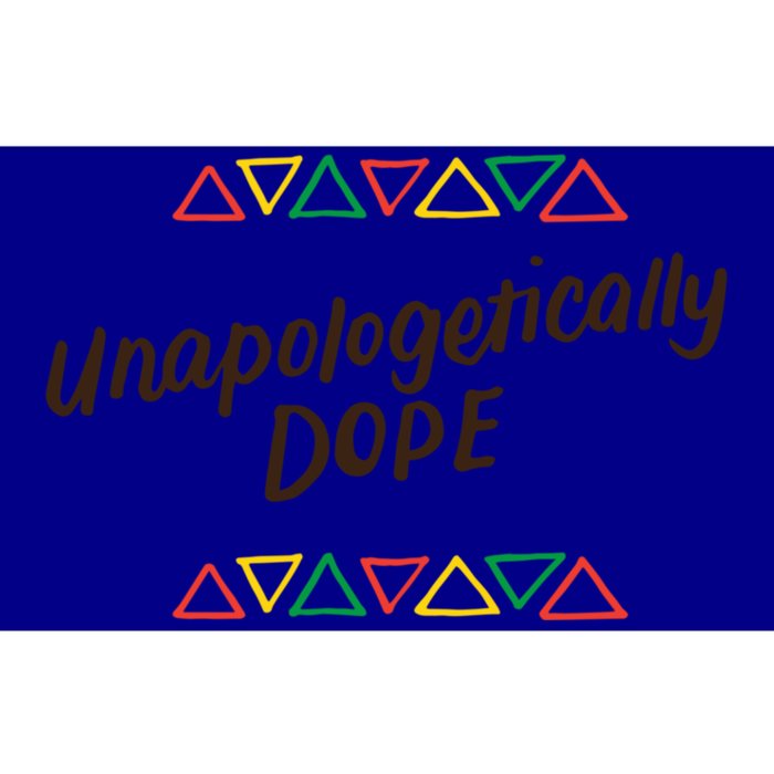 Unapologetically Dope Black Pride Melanin African American Cool Gift Bumper Sticker