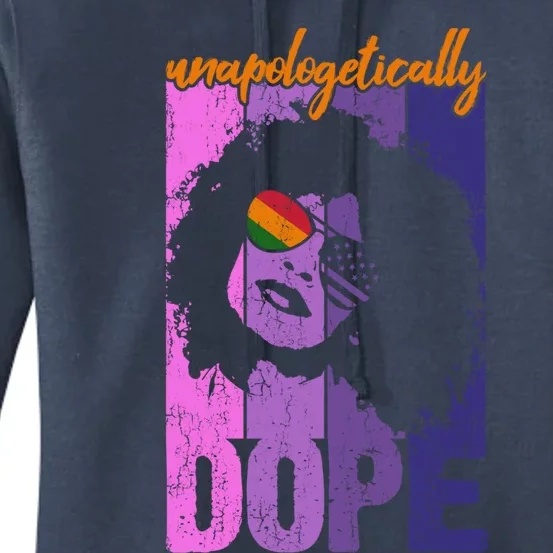 Unapologetically Dope Black Juneteenth 'S Gift Women's Pullover Hoodie