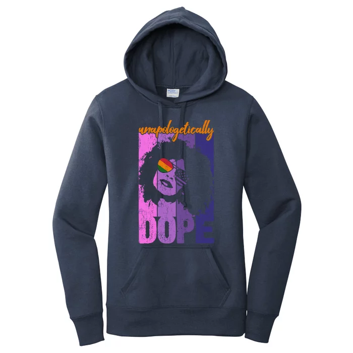 Unapologetically Dope Black Juneteenth 'S Gift Women's Pullover Hoodie