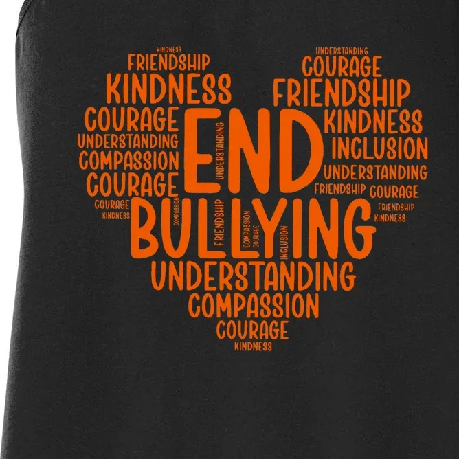 Unity Day Bullying Prevention Choose Kindness Women's Racerback Tank