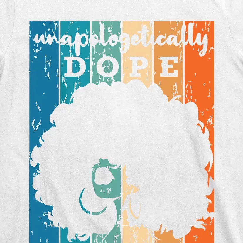 Unapologetically Dope Black History Month African American Short Sleeve T-Shirt