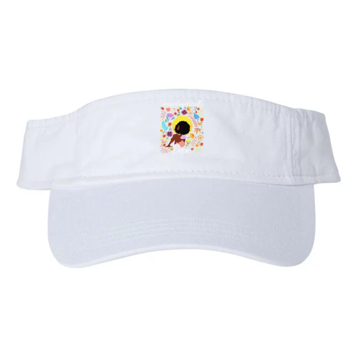 Unapologetically Dope Black History Month African American Valucap Bio-Washed Visor