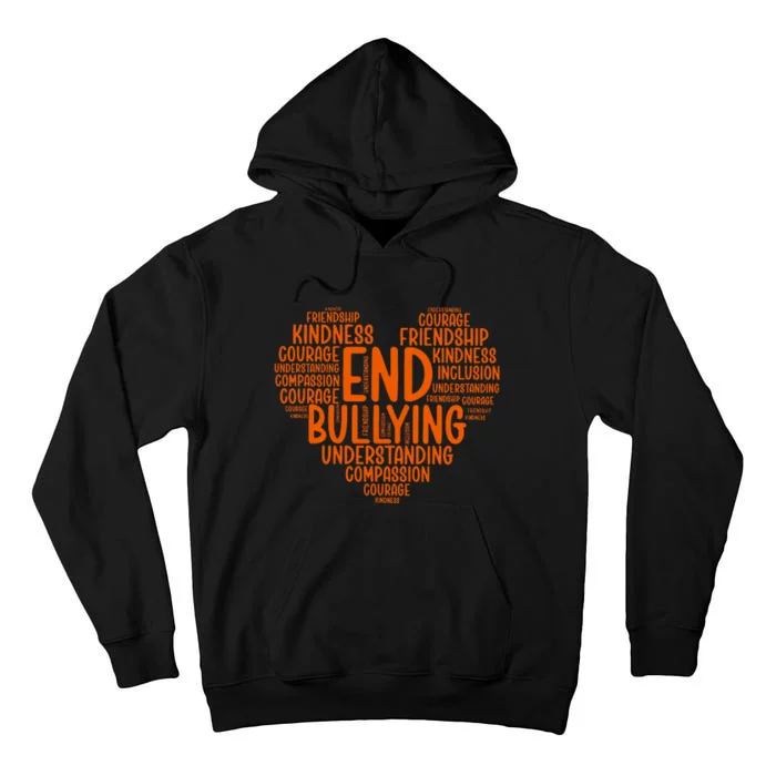 Unity Day Bullying Prevention Choose Kindness Tall Hoodie