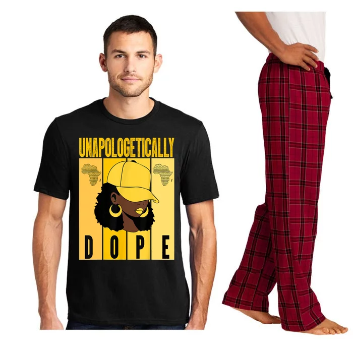 Unapologetically Dope Black History Month African American Pajama Set