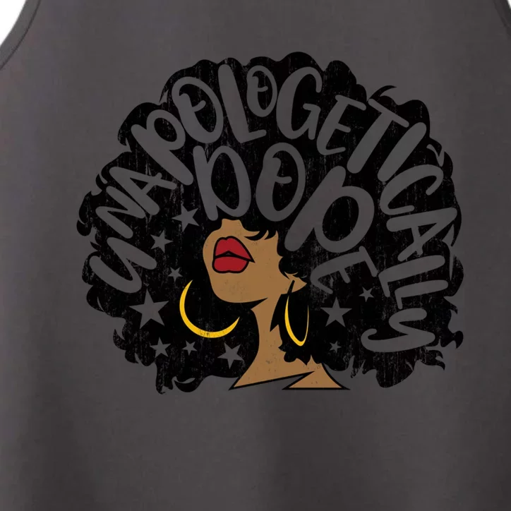 Unapologetically Dope Black History Month 2020 Gift Performance Tank