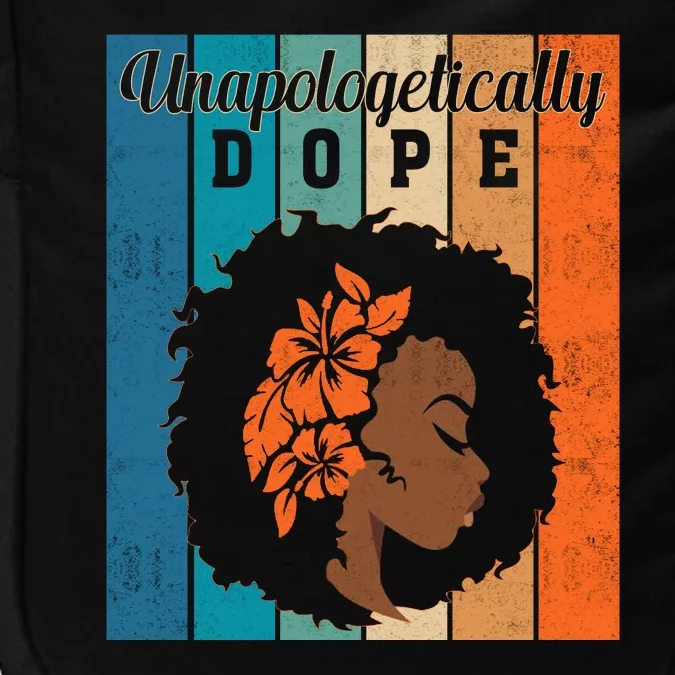 Unapologetically Dope Black History Month African American Impact Tech Backpack