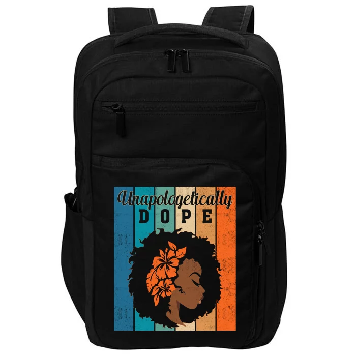 Unapologetically Dope Black History Month African American Impact Tech Backpack