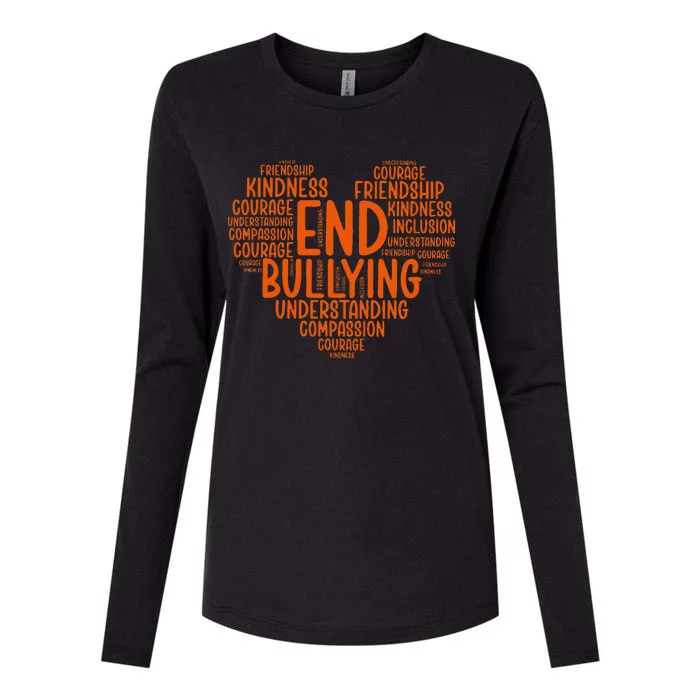 Unity Day Bullying Prevention Choose Kindness Gift Womens Cotton Relaxed Long Sleeve T-Shirt