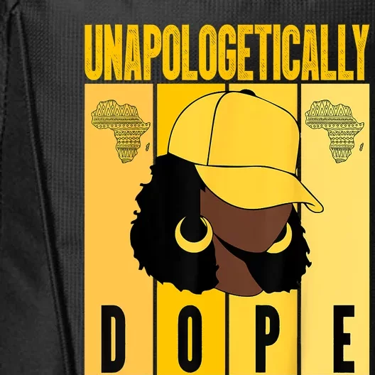 Unapologetically Dope Black History Month African American City Backpack